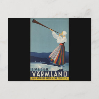 Carte Postale VarmLand Suède