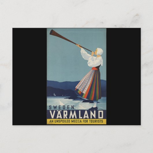 Carte Postale VarmLand Suède (Devant)