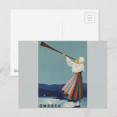 Carte Postale Varmland Suède - Vintage voyage (Devant / Derrière)