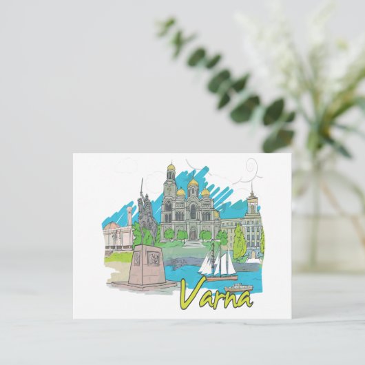 Carte Postale Varna (Debout devant)