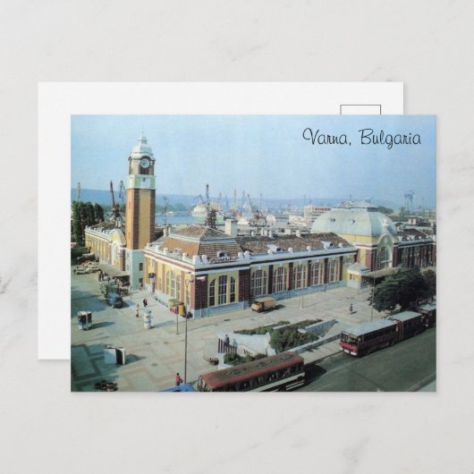 Carte postale Varna, Bulgarie (Devant / Derrière)