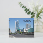 CARTE POSTALE VARSOVIE (Debout devant)