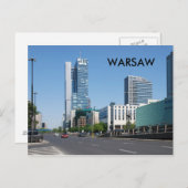 CARTE POSTALE VARSOVIE (Devant / Derrière)