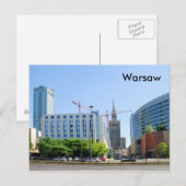 Carte Postale Varsovie (Devant / Derrière)