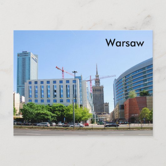 Carte Postale Varsovie (Devant)