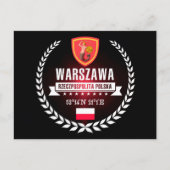 Carte Postale Varsovie (Devant)