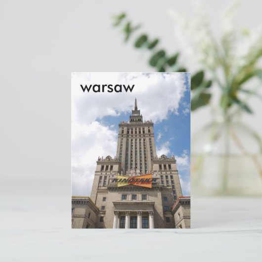 Carte Postale Varsovie (Debout devant)