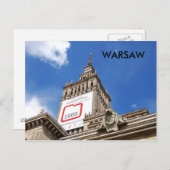 Carte Postale Varsovie (Devant / Derrière)