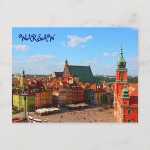 Carte postale Varsovie
