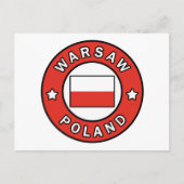 Carte Postale Varsovie Pologne (Devant)