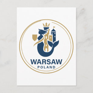 Carte Postale Varsovie Pologne Europe