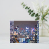 Carte Postale Varsovie, skyline de Pologne, (Debout devant)