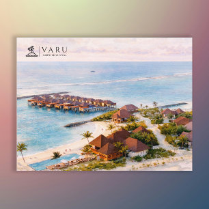 Carte Postale VARU, Atoll Nord de Malé, Maldives Voyage