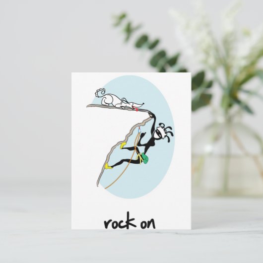 Carte Postale "Vas-y !" (Debout devant)