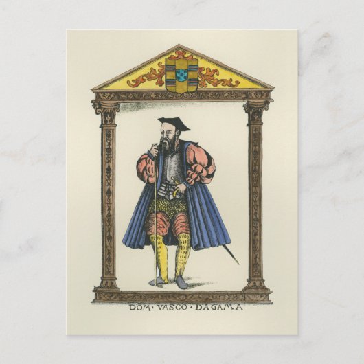 Carte Postale Vasco da Gama (Devant)