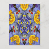 Carte Postale Vase Abstraite (Devant)