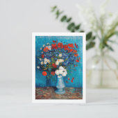 Carte Postale Vase avec Cornflowers et Poppies, Van Gogh (Debout devant)