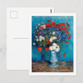 Carte Postale Vase avec Cornflowers et Poppies, Van Gogh (Devant / Derrière)
