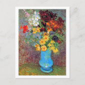 Carte Postale Vase avec Daisies Anemones Vincent van Gogh (Devant)