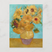 Carte Postale Vase avec douze tournesols | Van Gogh | (Devant)