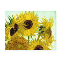 Vase avec douze tournesols, Van Gogh Art