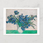 Carte Postale Vase avec Irises, Van Gogh (Devant)