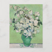 Carte Postale Vase avec les Roses Vincent van Gogh (Devant)