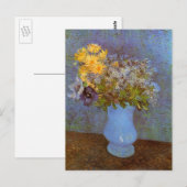 Carte Postale Vase avec Lilacs et marguerites par Vincent van Go (Devant / Derrière)