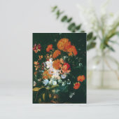 Carte Postale Vase de fleurs (Debout devant)