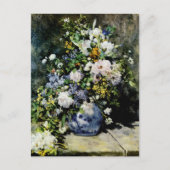Carte Postale Vase de fleurs (Devant)