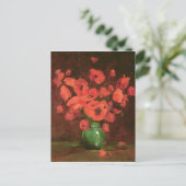 Carte Postale Vase de fleurs 2 (Debout devant)