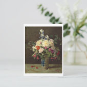 Carte Postale Vase de fleurs, George Cochran Lambdin (Debout devant)