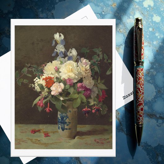 Carte Postale Vase de fleurs, George Cochran Lambdin