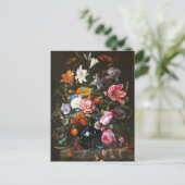 Carte Postale Vase de fleurs | Jan Davidsz de Heem (Debout devant)