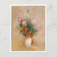Vase de fleurs rose par Redon Peinture