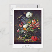 Carte Postale Vase Fleur De De Heem Jan Davidsz (Devant / Derrière)