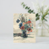 Carte Postale Vase mit Blumen | Lovis Corinth (Debout devant)