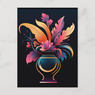 CARTE POSTALE VASE NEO N° 1