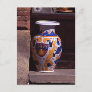 Carte Postale Vase Ornate Gubbio Ombrie Italie Poster