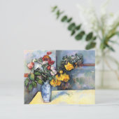 Carte postale Vase Paul Cezanne (Debout devant)