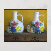 Carte Postale Vases Décoratifs (Devant)