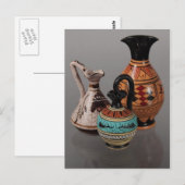 Carte postale Vases grecques 3 (Devant / Derrière)