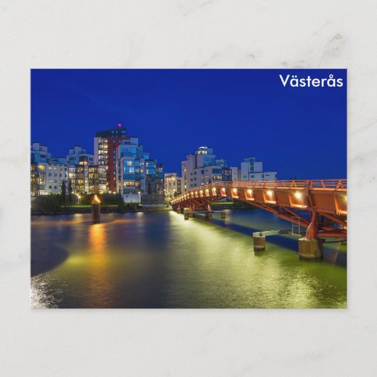 Carte Postale Västerås, Suède (Devant)