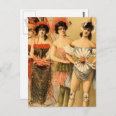 Carte Postale Vaudeville raffiné (Devant / Derrière)
