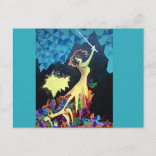 Carte postale Vav Hey Vav : Retour à la Création