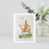 Carte Postale Vayu, gravée par C. de Motte (1785-1836) (couleur (Debout devant)