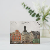 Carte Postale Vecriga Riga Lettonie (Debout devant)