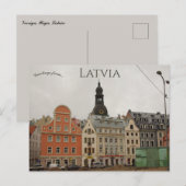 Carte Postale Vecriga Riga Lettonie (Devant / Derrière)