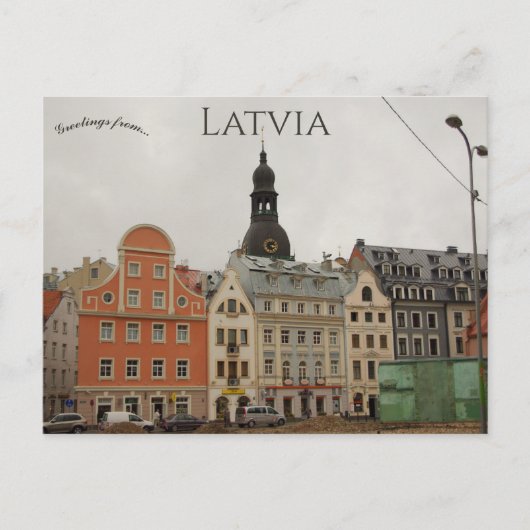 Carte Postale Vecriga Riga Lettonie (Devant)