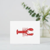 Carte Postale Vecteur de homard (Debout devant)